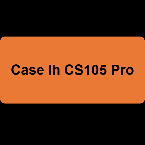 Case Ih CS105 Pro
